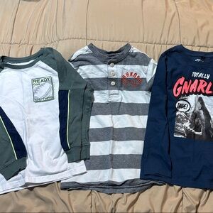 Kids Striped and Graphic Tees Set